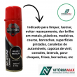Silicone Spray Automotivo Perfumado Lubrificante Premium