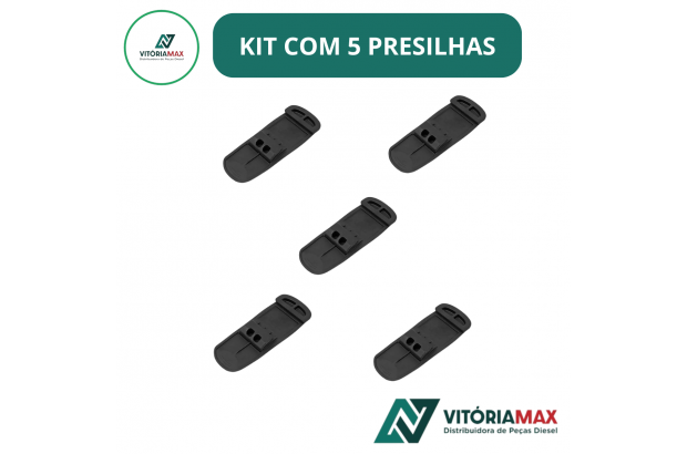 Kit c/5 Presilhas de Borracha para Para-lamas Tração DAF XF — Cód. DAF011.7