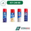 Kit Limpa Contato + Descarbonizante + Desengripante + Limpa Polos de Baterias 