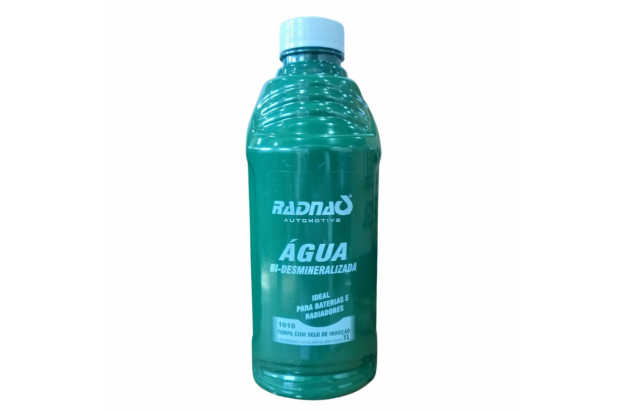 Água Bi Desmineralizada Radnaq 1L Radiador e Bateria