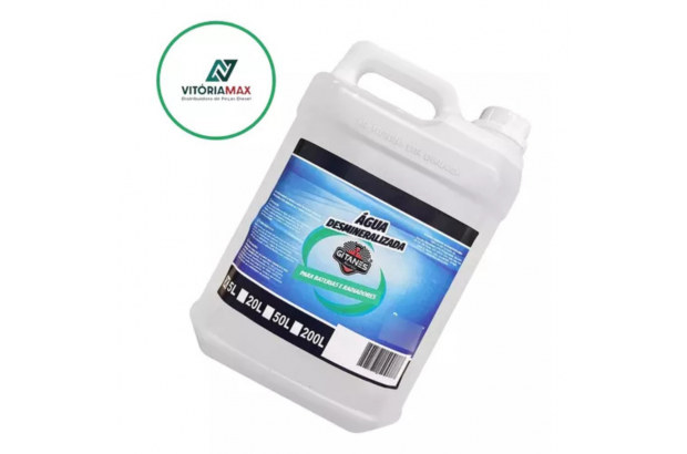Água Desmineralizada Para Radiadores Gitanes 5 L