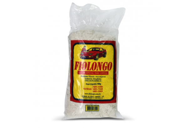 Estopa Multiuso Fiolongo 500g Para Polimento e Limpeza