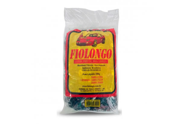 Estopa Multiuso Fiolongo 200g Para Polimento e Limpeza