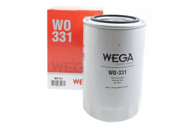 Filtro De Óleo Wega Wo331 Peugeot Iveco Hyundai Tac (Produto para testes)