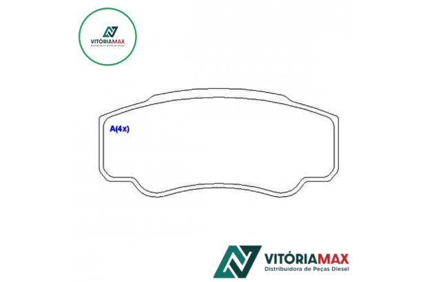 Pastilha De Freio Traseiro Syl1152 Citroen Fiat Peugeot