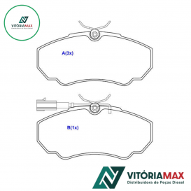 Pastilha De Freio Diant Citroen/fiat/peujeot/ford Syl2191