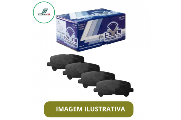 Jogo De Pastilha De Freio Dianteiro Syl-1272 Iveco/mercedes