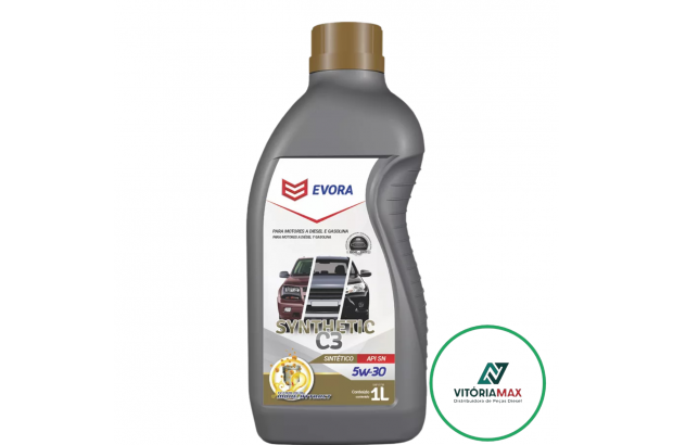 Óleo para Motor C3 5W30 API SN Sintético - EVORA